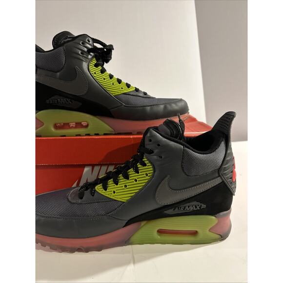 Size 8.5-Nike Air Max 90 Sneakerboot Hyper punch Color Brand NEW W OG BOX main image 7
